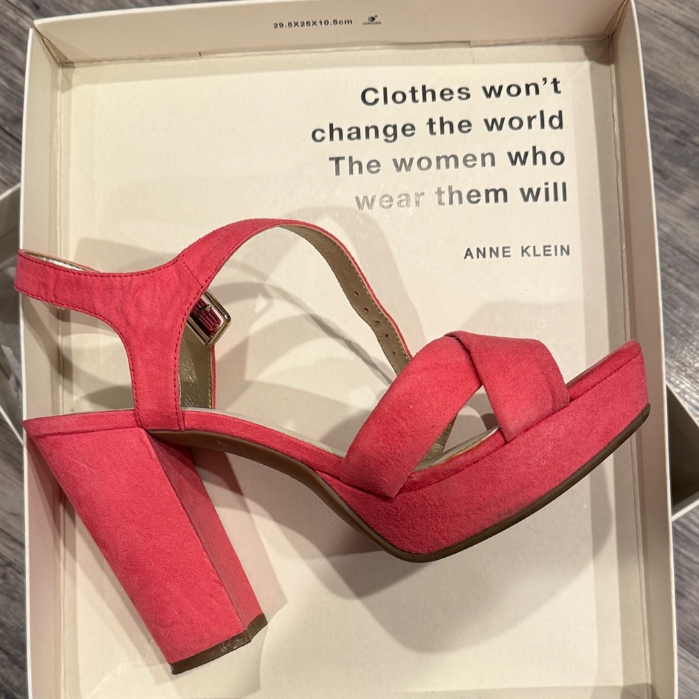 Anne Klein Coral Heeled Sandals